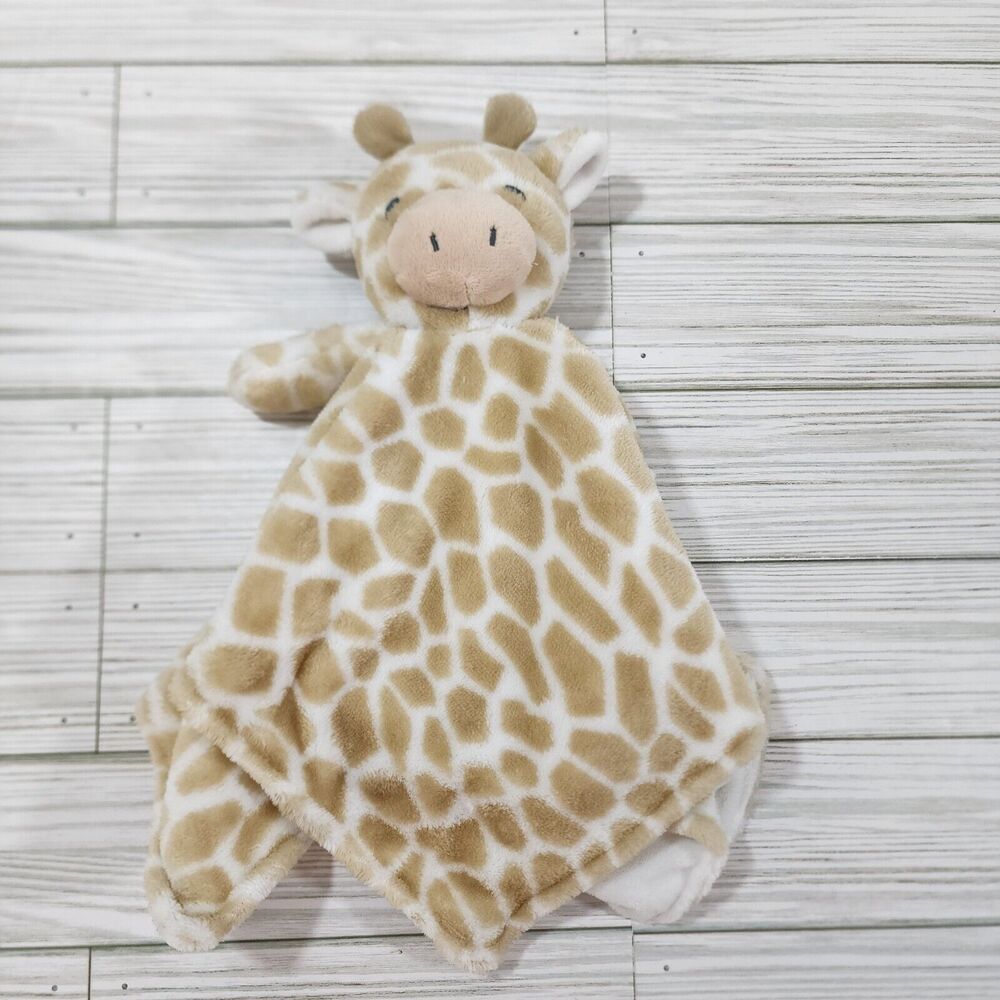 Carters Giraffe Security Lovey Pacifier Holder Super Soft Boy Or Girl Baby 14"